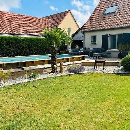 Maison Proche Du Circuit Des 24h Du Mans Holiday home Ruaudin